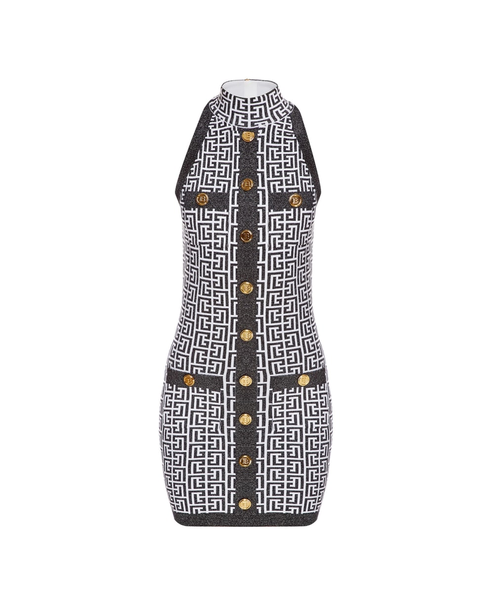 Платье Balmain WF1R3080K272, разноцветный цвет • Купить в интернет-магазине Kameron