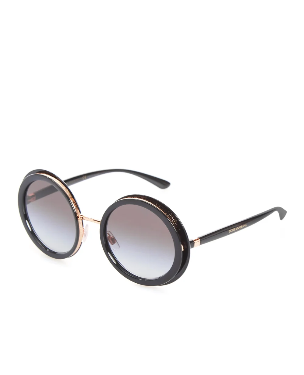 Солнцезащитные очки Dolce&Gabbana 6127501/8G52, черный цвет • Купить в интернет-магазине Kameron