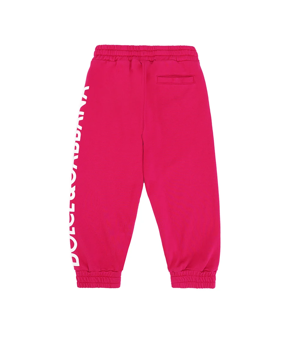 Детские спортивные брюки (костюм) Dolce&Gabbana Kids L5JPC6-G7KX3-B, малиновый цвет • Купить в интернет-магазине Kameron