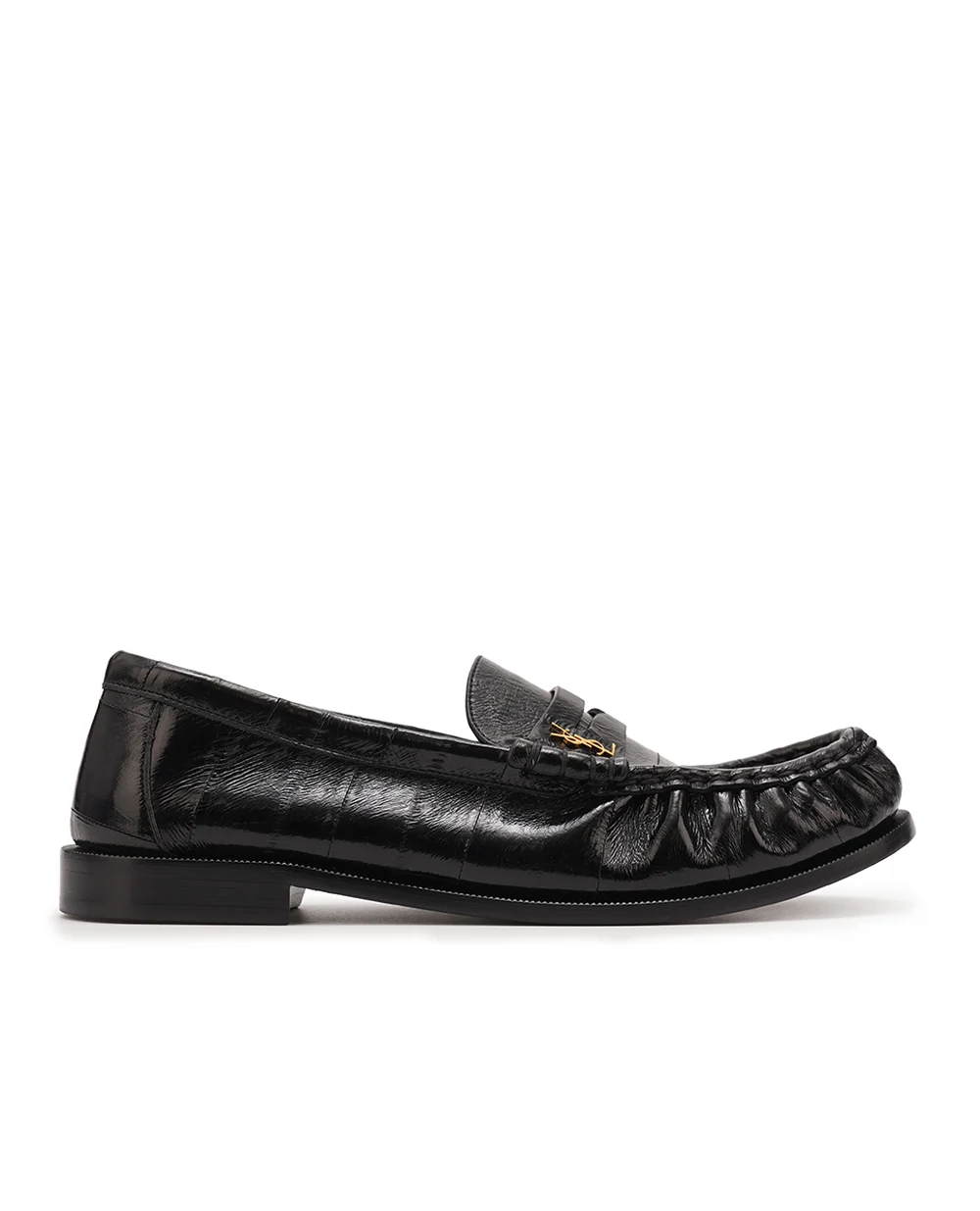 Лофери Le Loafer Saint Laurent 766879-0WXAK, чорний колір • Купити в інтернет-магазині Kameron