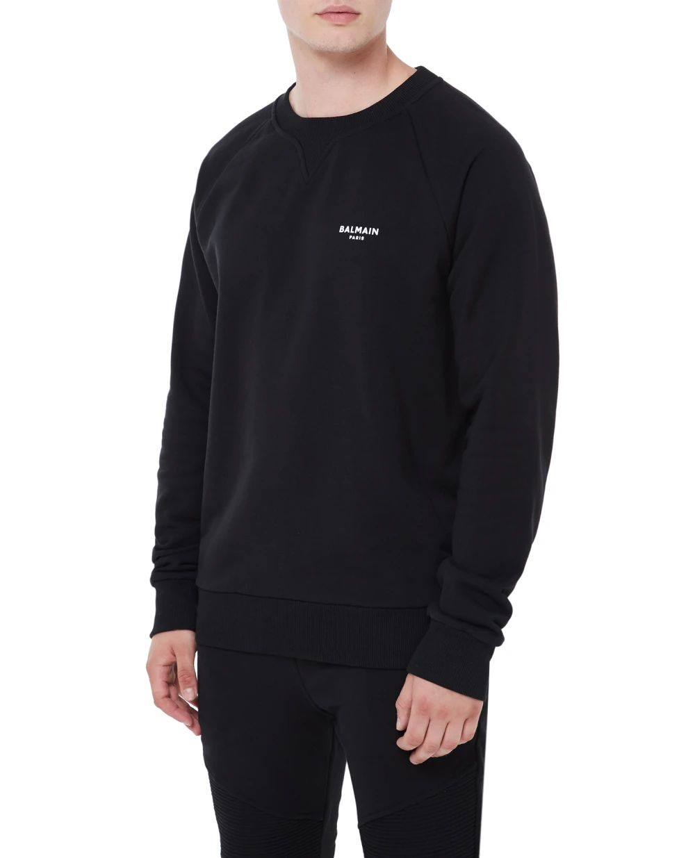 Світшот (костюм) Balmain BH1JQ005BB04, чорний колір • Купити в інтернет-магазині Kameron