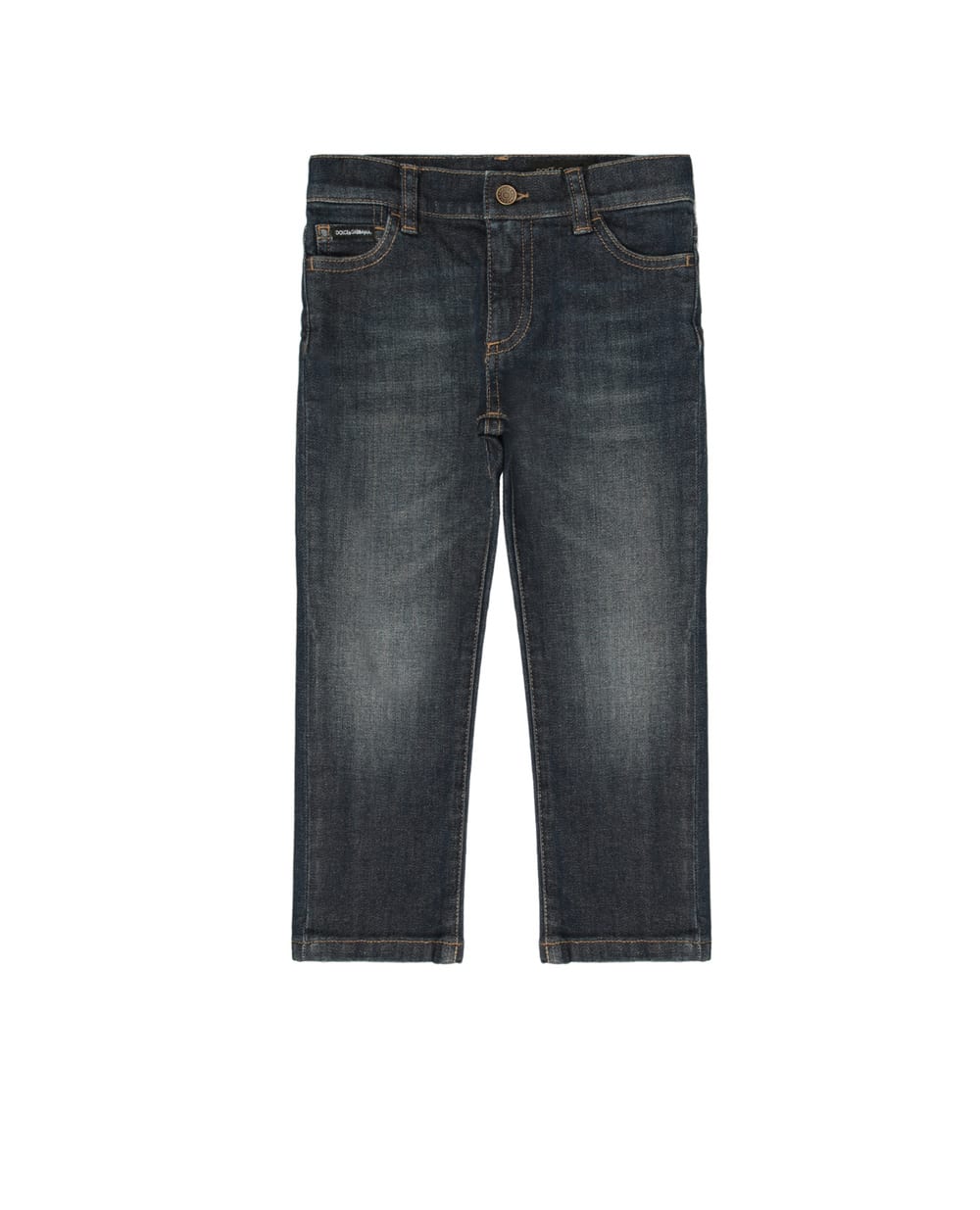 Джинсы Dolce&Gabbana Kids L42F05-LD935-B, темно-синий цвет • Купить в интернет-магазине Kameron