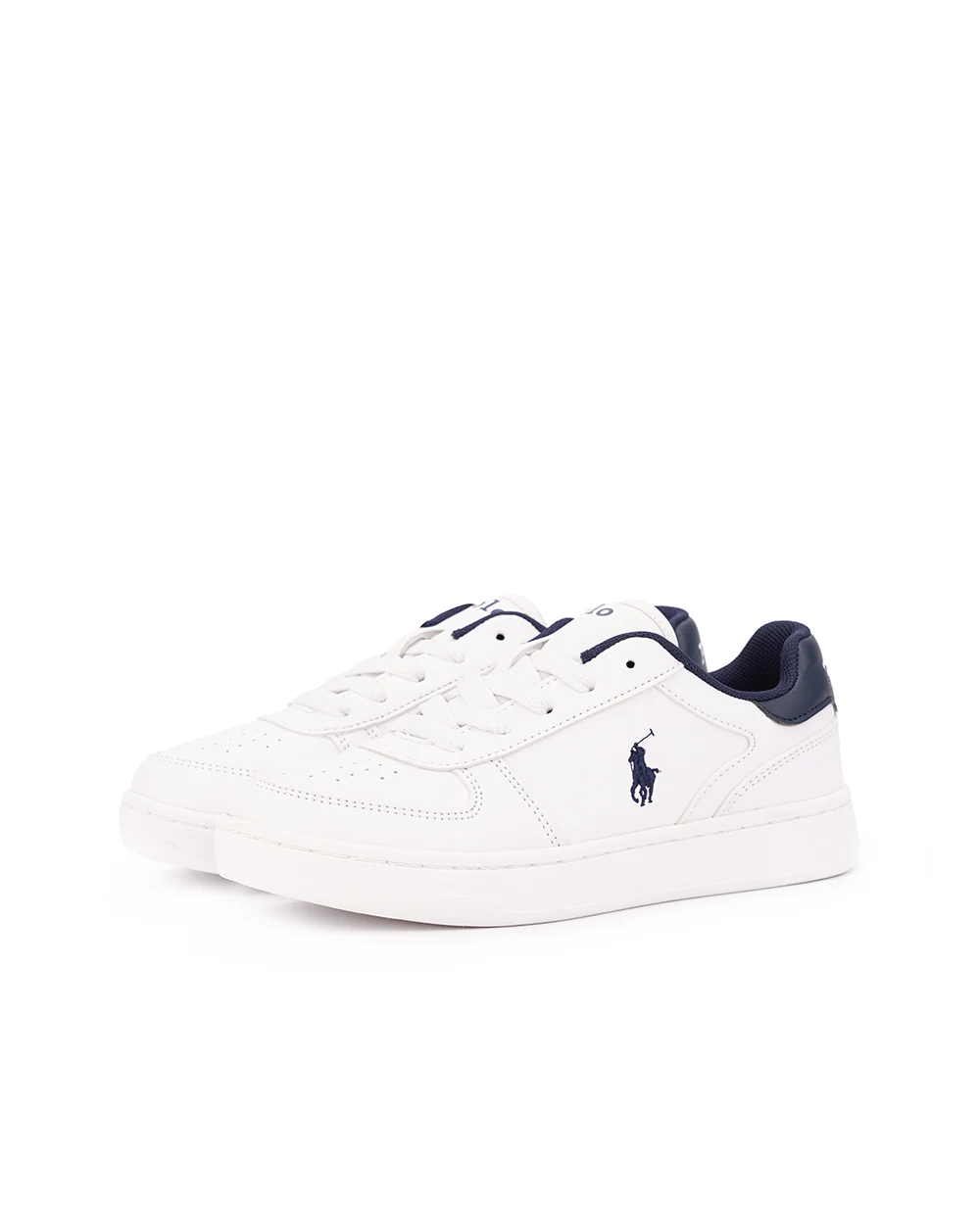 Детские кеды Polo Ralph Lauren Kids RF103793-J, белый цвет • Купить в интернет-магазине Kameron