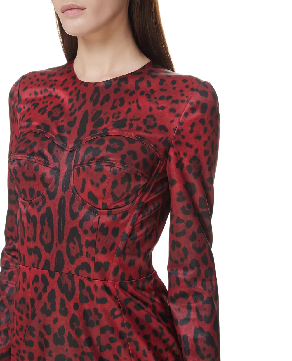 Платье Dolce&Gabbana F6W3TT-FSSGW, красный цвет • Купить в интернет-магазине Kameron