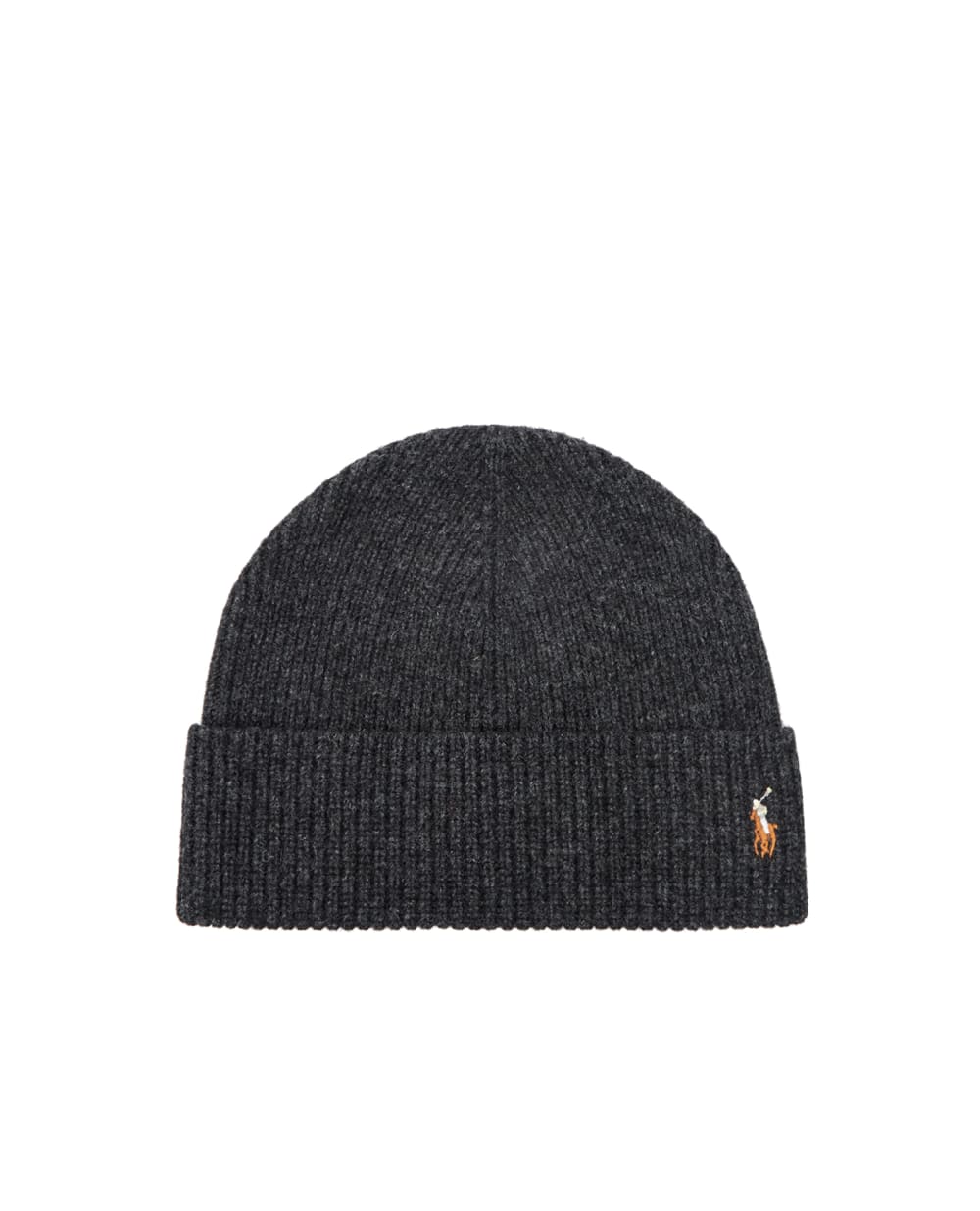 Шерстяная шапка Polo Ralph Lauren 449775524007, серый цвет • Купить в интернет-магазине Kameron