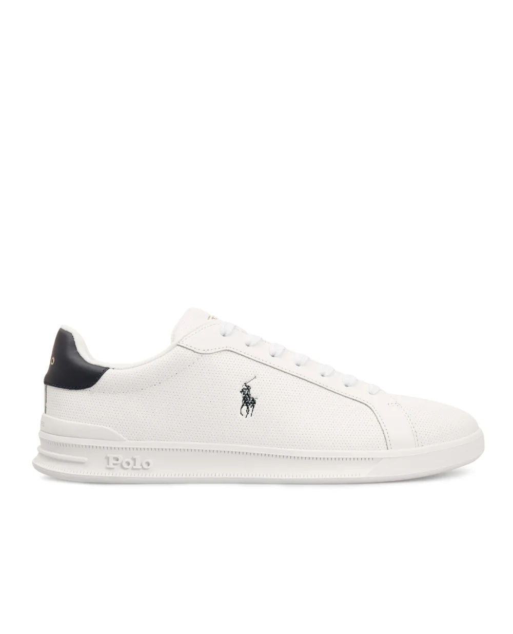 Кожаные сникеры Polo Ralph Lauren 809829825002, белый цвет • Купить в интернет-магазине Kameron