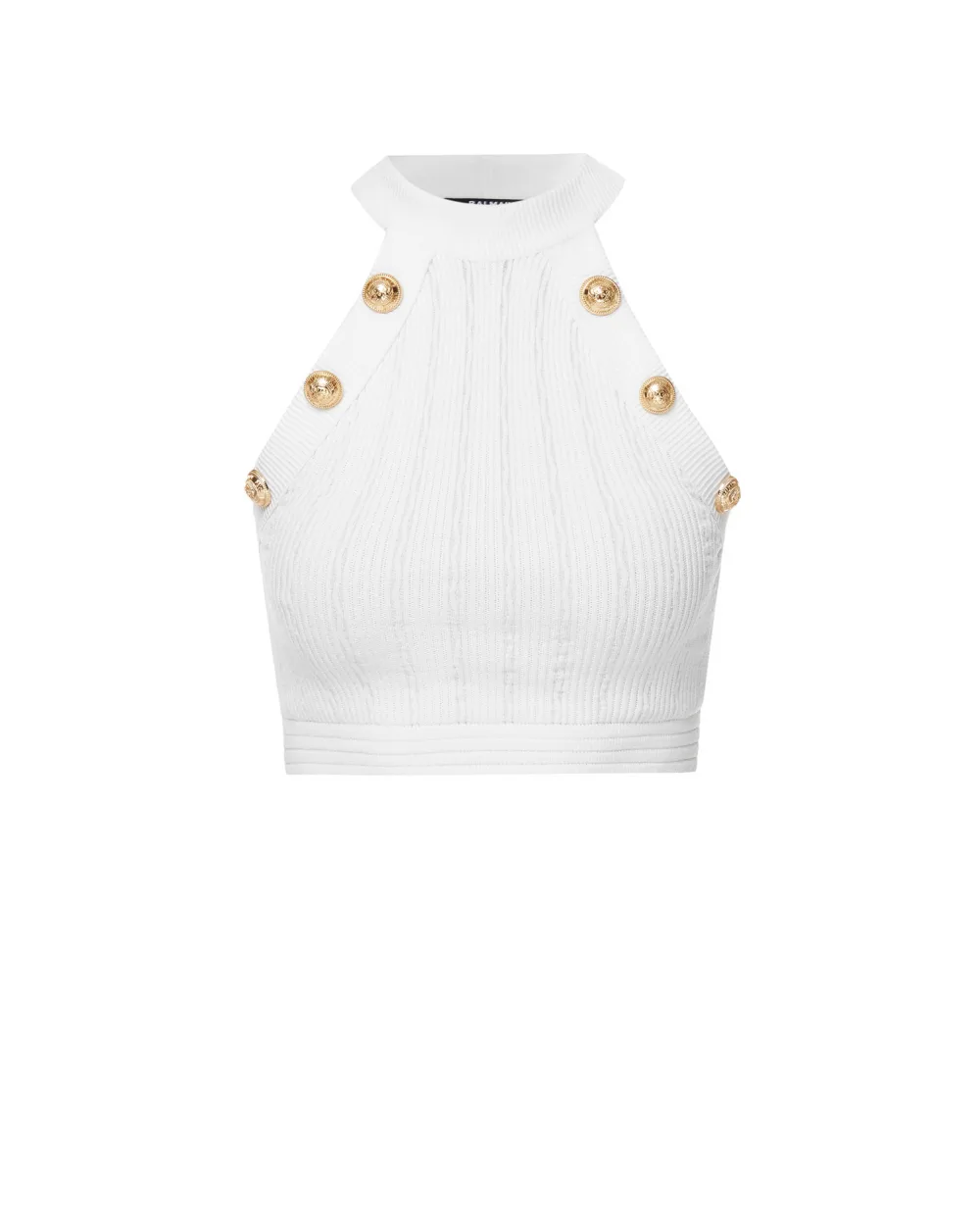 Топ Balmain WF1AB022K211, белый цвет • Купить в интернет-магазине Kameron