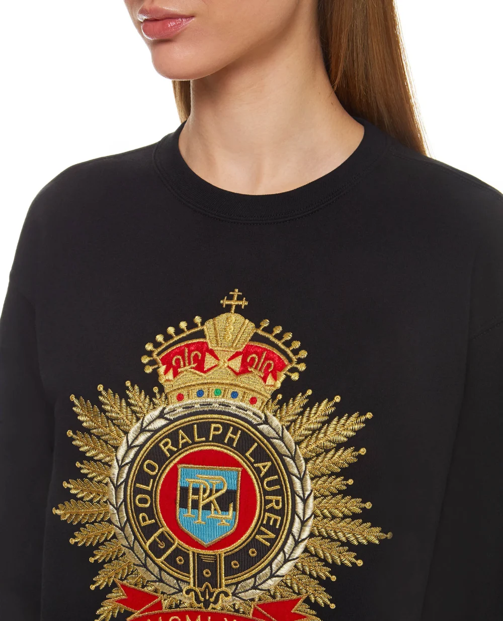 Свитшот Polo Ralph Lauren 211830470001, черный цвет • Купить в интернет-магазине Kameron