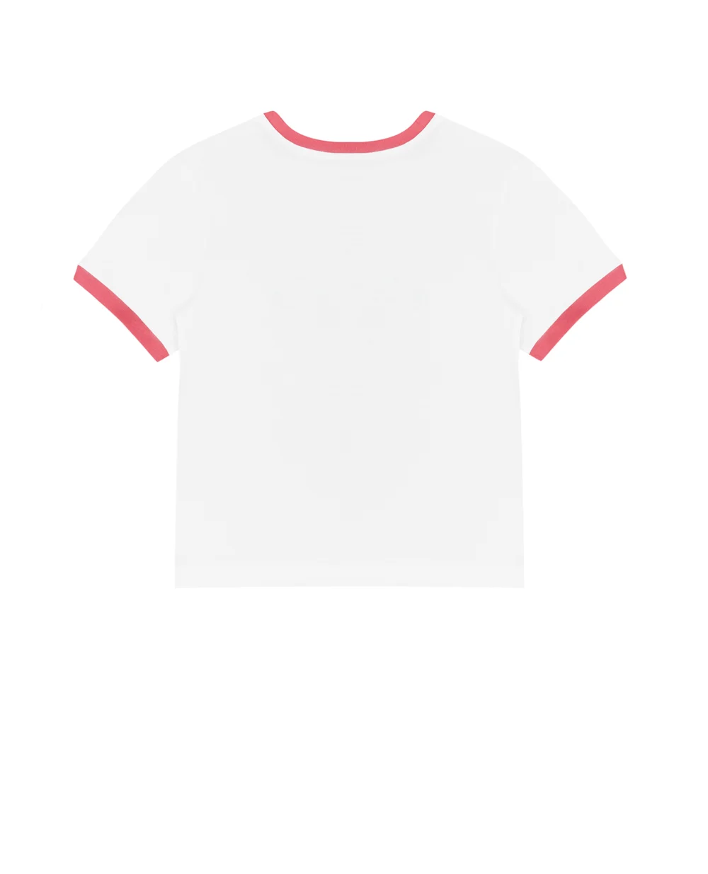 Детская футболка Dolce&Gabbana Kids L5JTBE-G7YQY-B, белый цвет • Купить в интернет-магазине Kameron