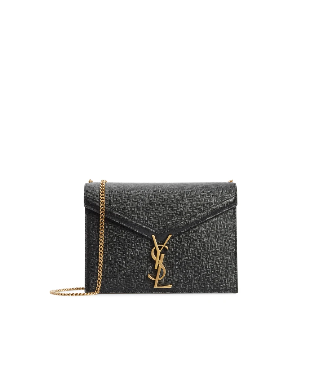 Кожаная сумка Cassandra Saint Laurent 532750-BOW0W, черный цвет • Купить в интернет-магазине Kameron
