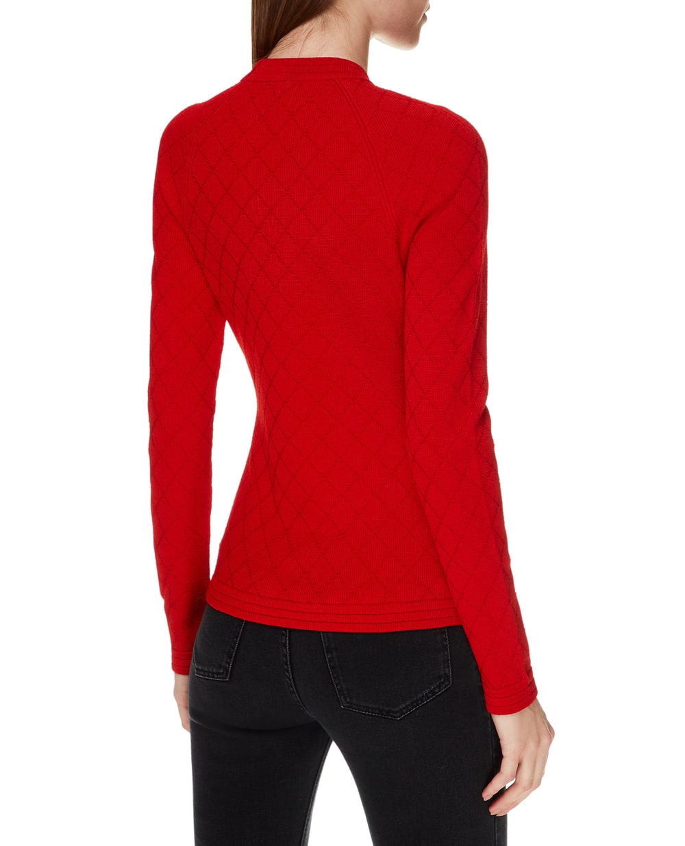 Джемпер Balmain UF13114K110-S, красный цвет • Купить в интернет-магазине Kameron