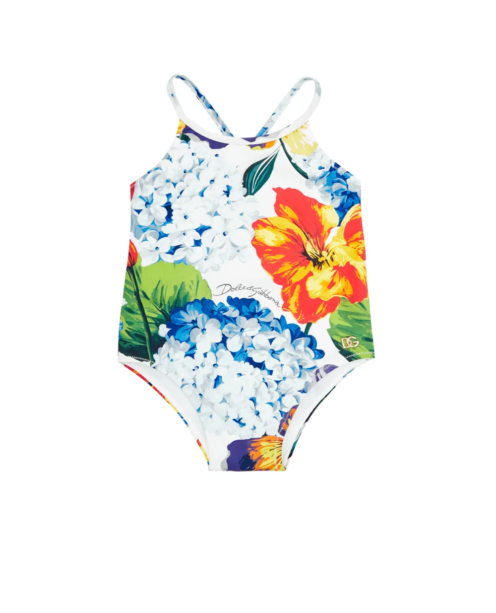 Купальник Dolce&Gabbana Kids L2J803-FSGZM, разноцветный цвет • Купить в интернет-магазине Kameron