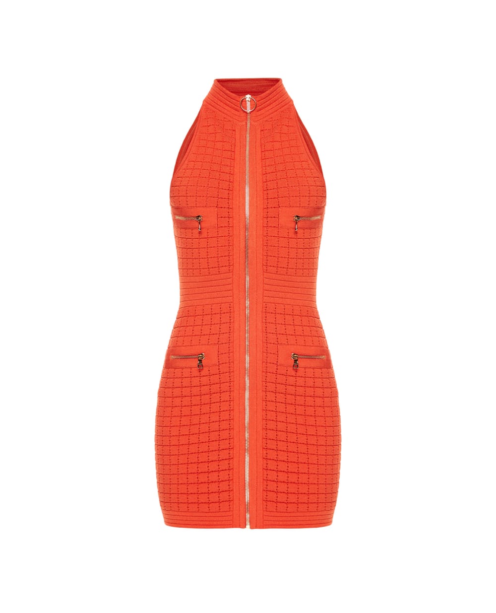 Платье Balmain WF0R3083K330, оранжевый цвет • Купить в интернет-магазине Kameron