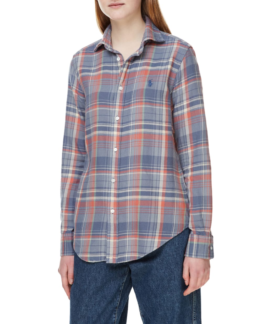 Рубашка Polo Ralph Lauren 211875066001, синий цвет • Купить в интернет-магазине Kameron