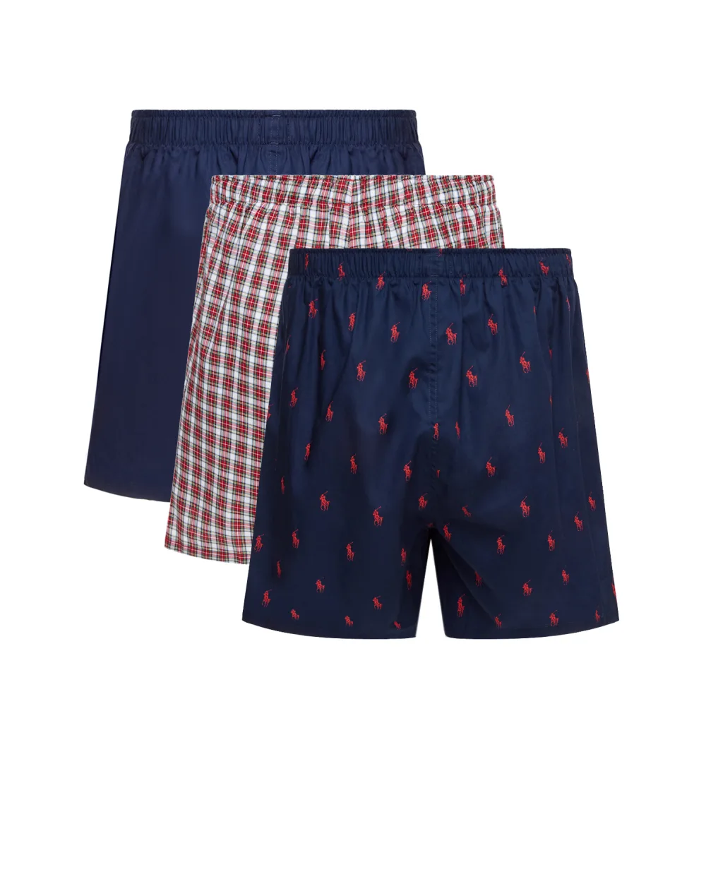 Трусы (3 шт) Polo Ralph Lauren 714830273005, разноцветный цвет • Купить в интернет-магазине Kameron