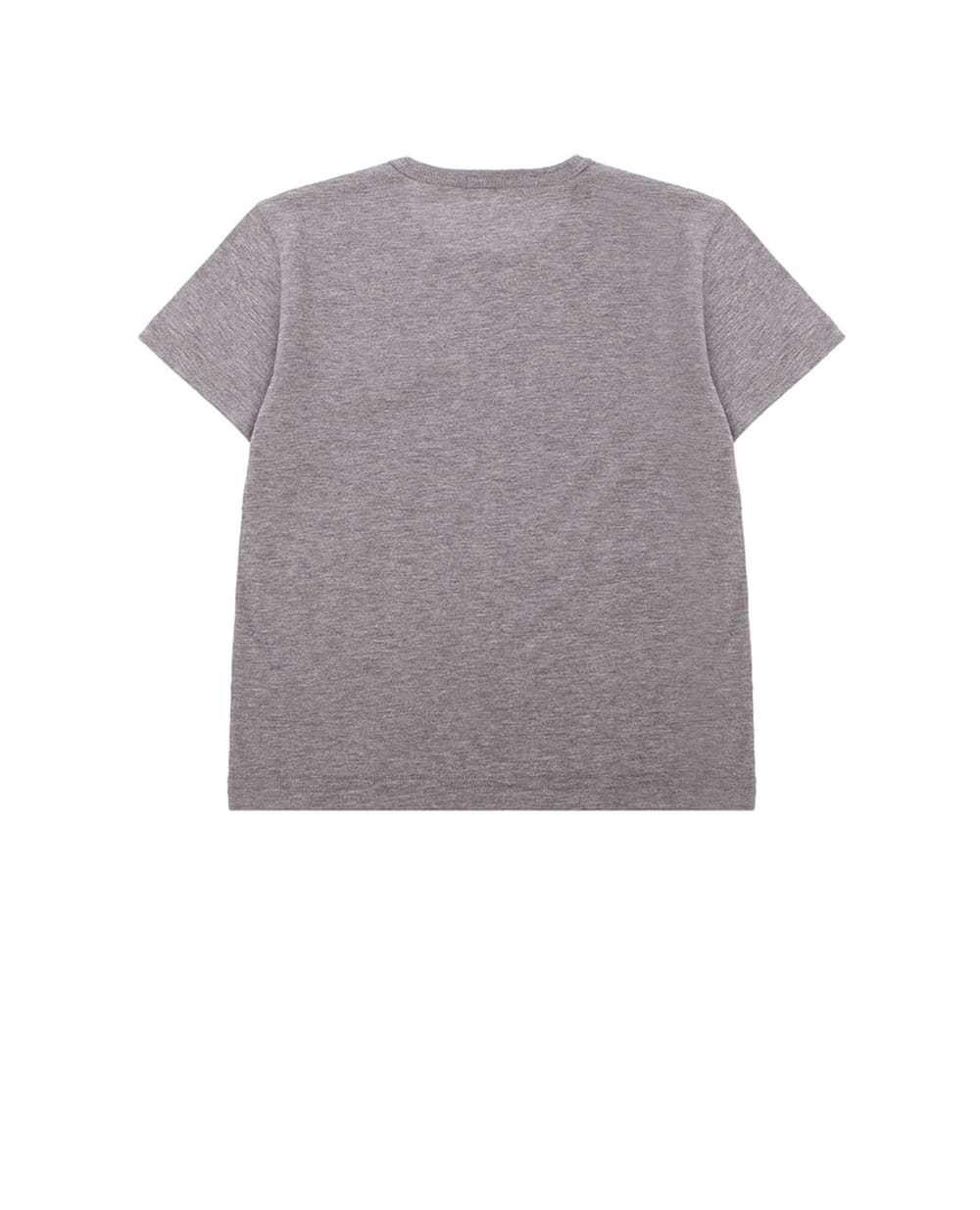 Футболка Dolce&Gabbana Kids L4JT7T-G7OLK-S, серый цвет • Купить в интернет-магазине Kameron