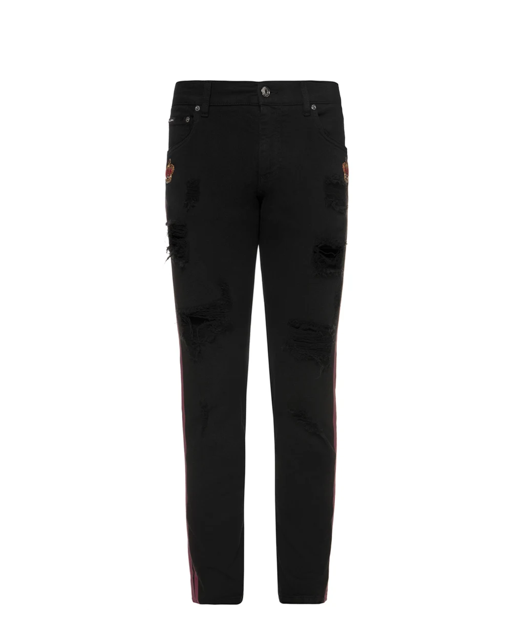 Джинси Skinny Dolce&Gabbana GYC4LZ-G8BV7, чорний колір • Купити в інтернет-магазині Kameron