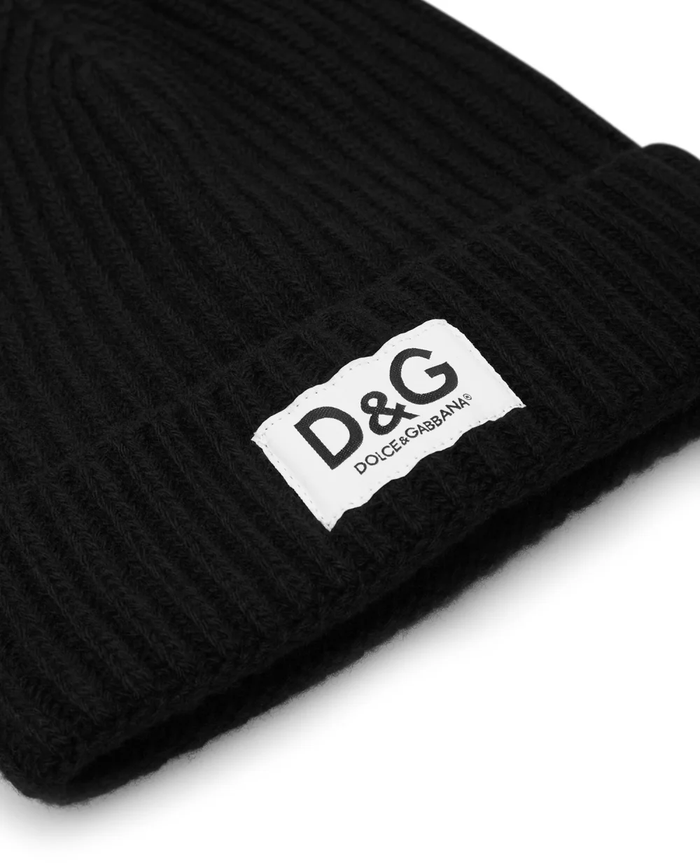 Шерстяная шапка Dolce&Gabbana Kids LBKH69-JBVJ1, черный цвет • Купить в интернет-магазине Kameron