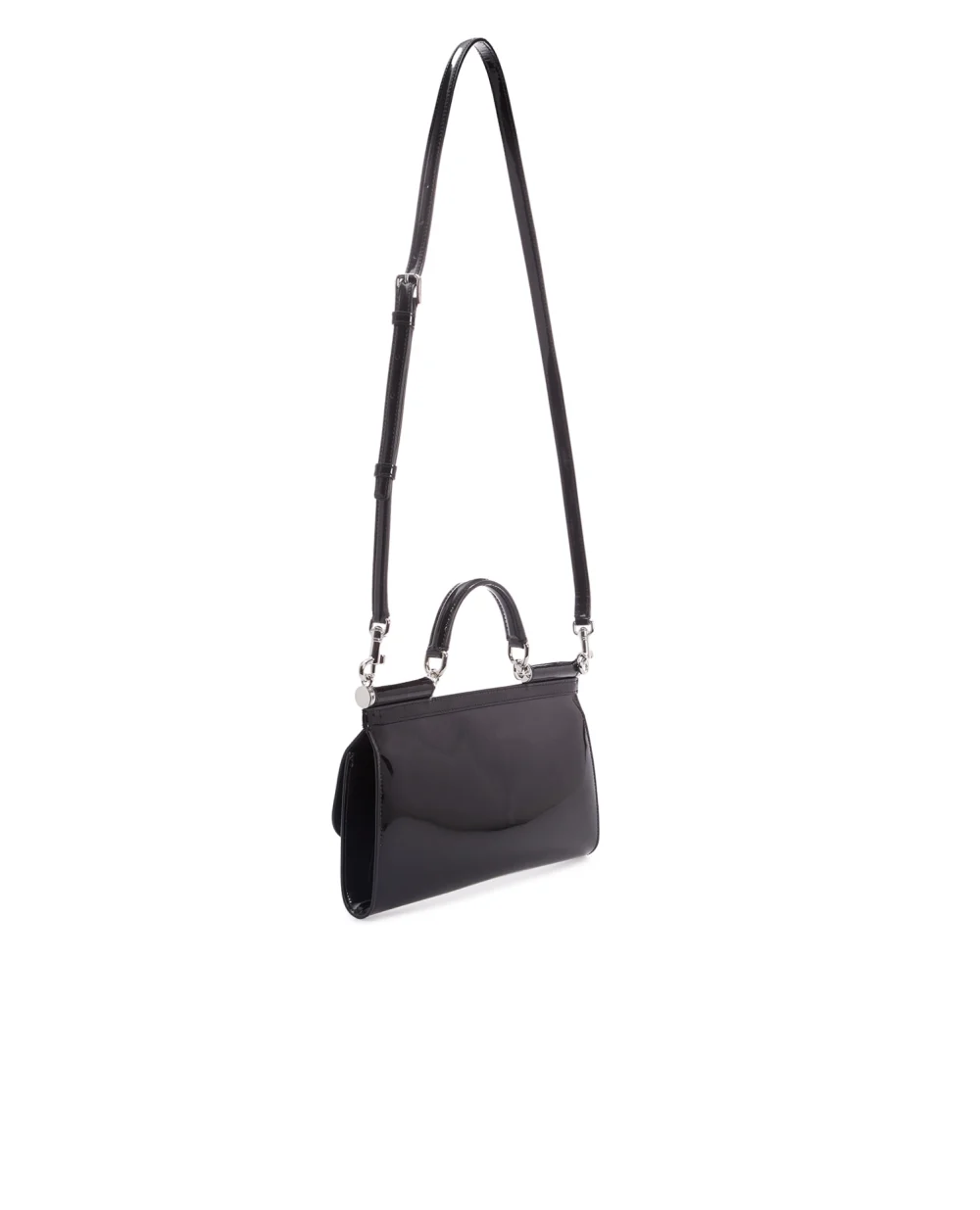 Кожаная сумка Dolce&Gabbana BB7465-AI413, черный цвет • Купить в интернет-магазине Kameron