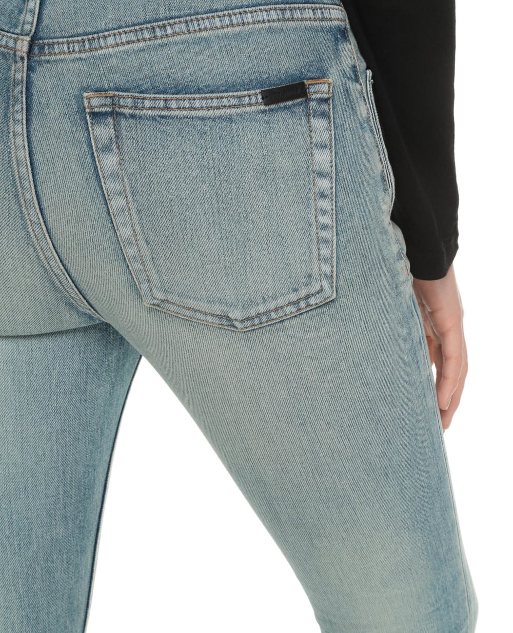 Джинсы Saint Laurent 527379-YO507, голубой цвет • Купить в интернет-магазине Kameron