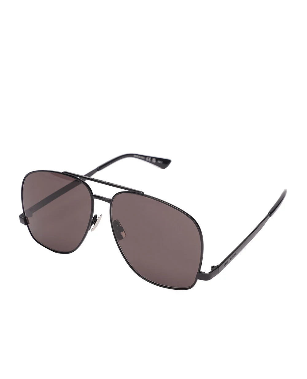 Солнцезащитные очки Saint Laurent SL 653 LEON-002, черный цвет • Купить в интернет-магазине Kameron