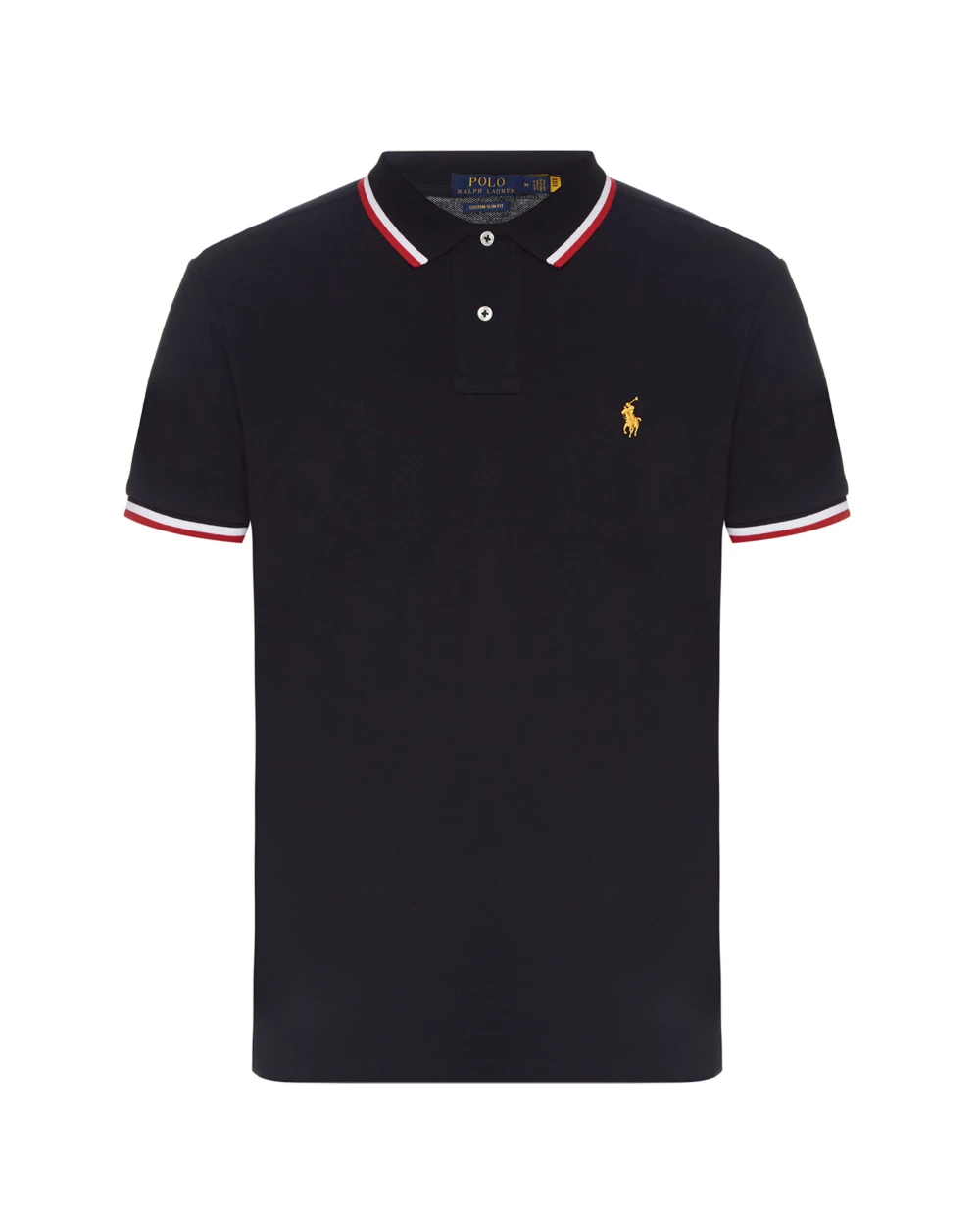 Поло Polo Ralph Lauren 710828369001, черный цвет • Купить в интернет-магазине Kameron