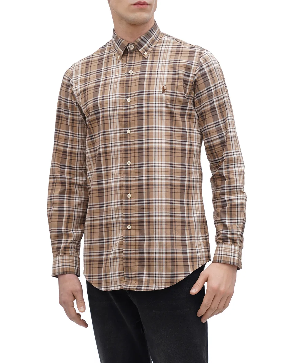 Рубашка Polo Ralph Lauren 710922261002, разноцветный цвет • Купить в интернет-магазине Kameron