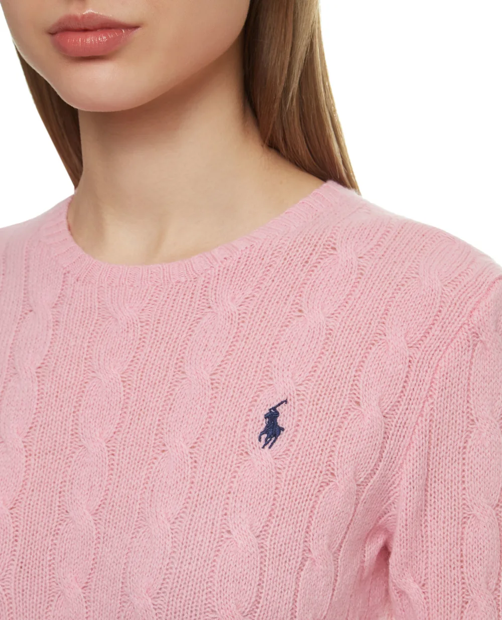 Шерстяной джемпер Polo Ralph Lauren 211525764066, розовый цвет • Купить в интернет-магазине Kameron