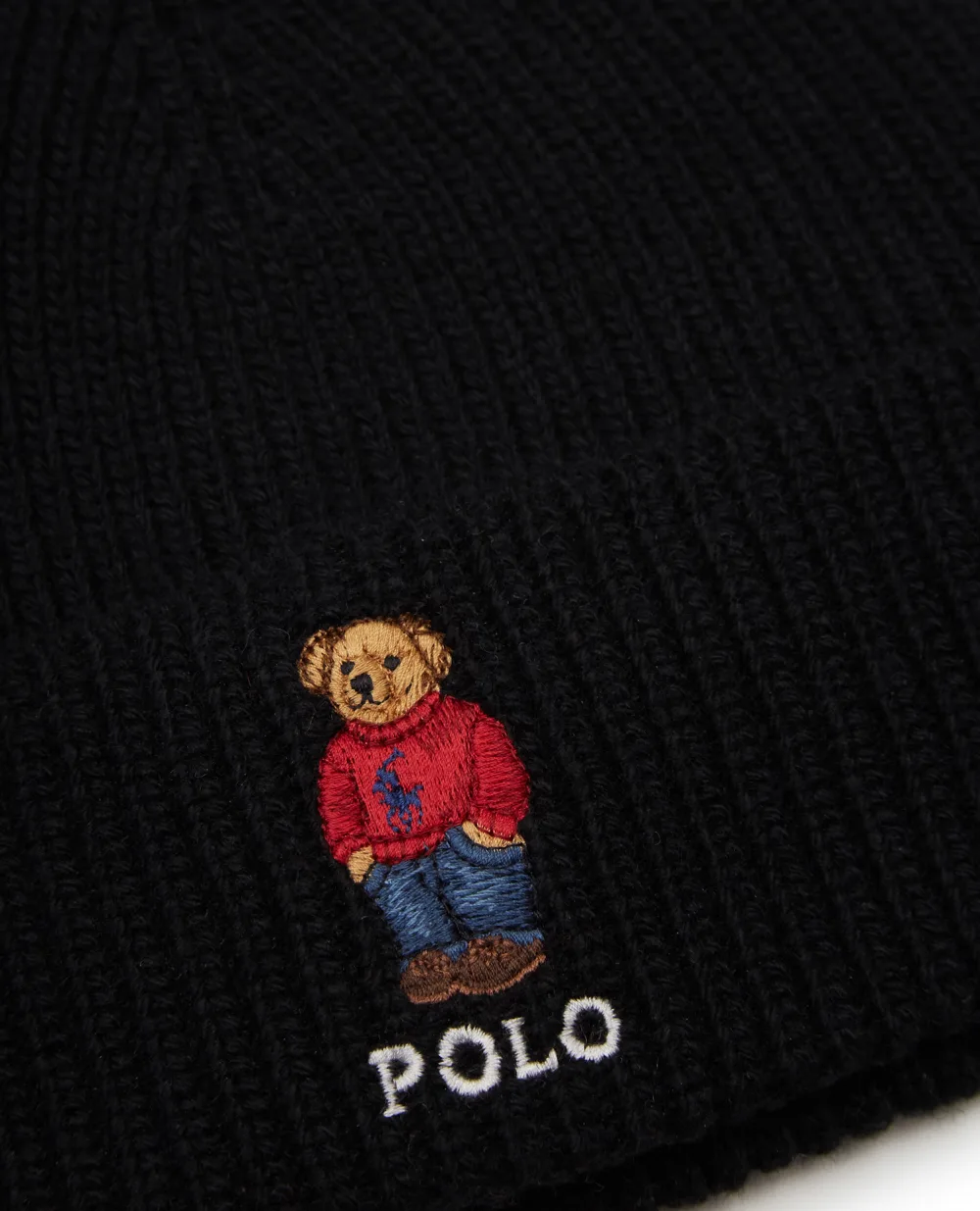Шапка Polo Ralph Lauren 449775528001, черный цвет • Купить в интернет-магазине Kameron