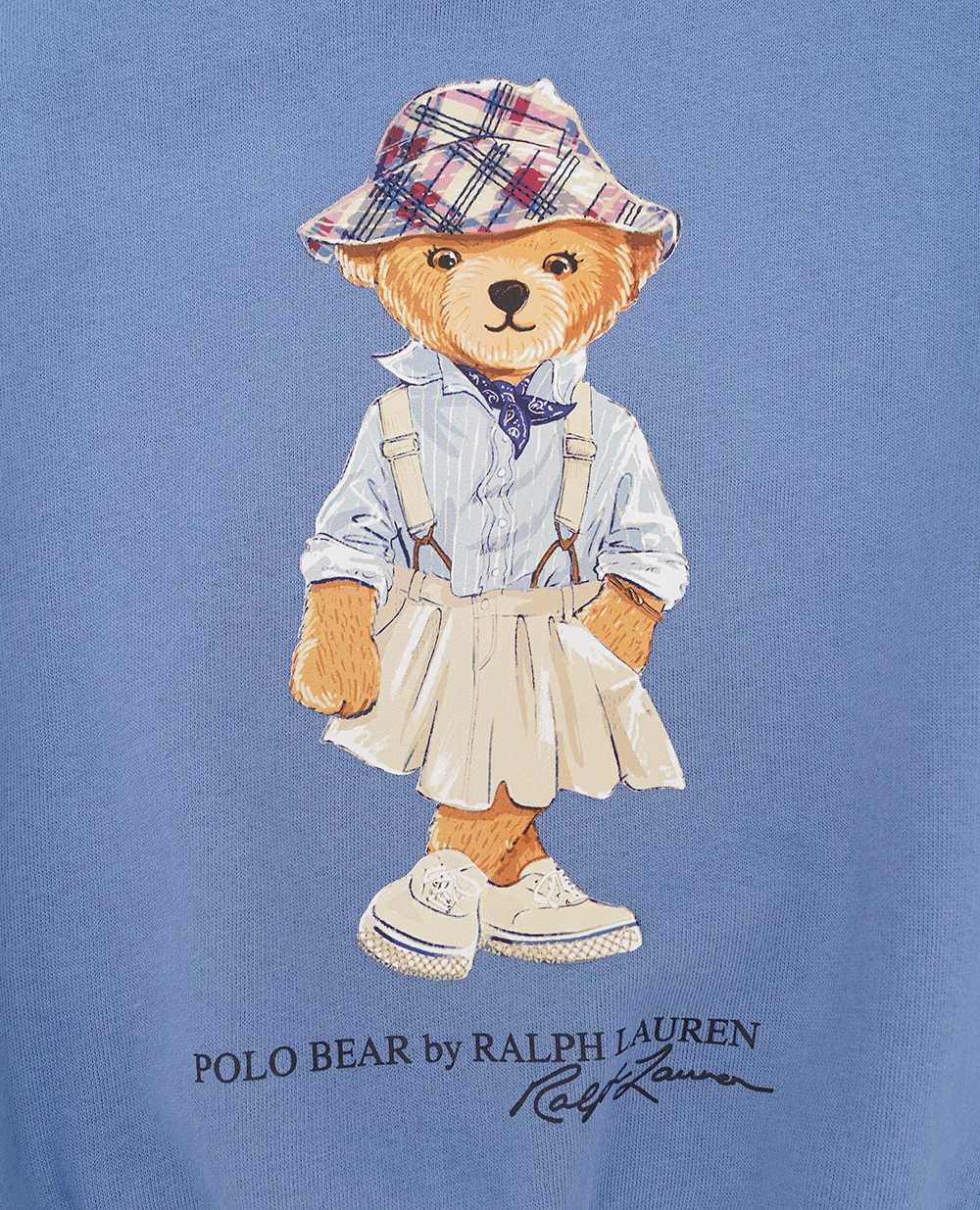 Детский свитшот Polo Bear Polo Ralph Lauren Kids 313941152002, синий цвет • Купить в интернет-магазине Kameron