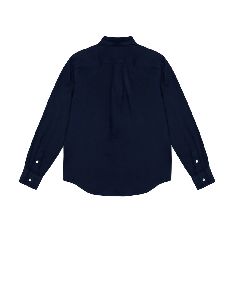 Детская льняная рубашка Polo Ralph Lauren Kids 322865270006, темно-синий цвет • Купить в интернет-магазине Kameron