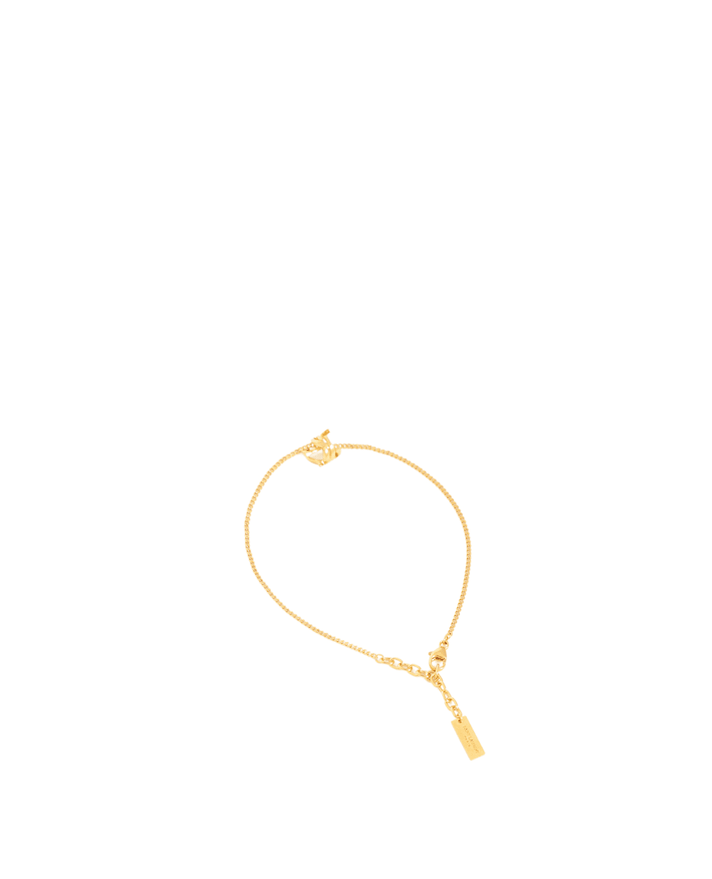 Браслет Saint Laurent 670469-Y1500, золотой цвет • Купить в интернет-магазине Kameron