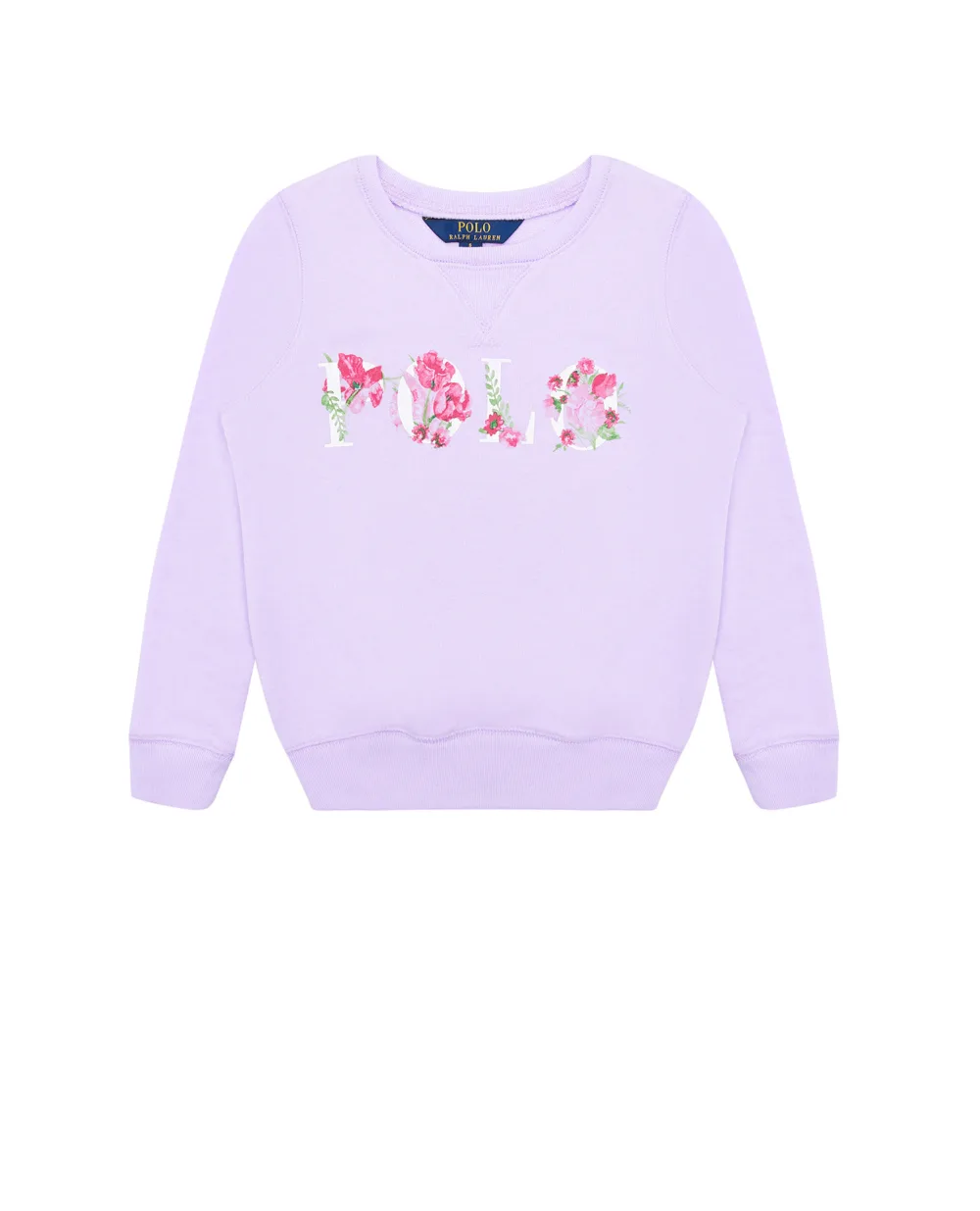 Свитшот Polo Ralph Lauren Kids 312702114002, сиреневый цвет • Купить в интернет-магазине Kameron