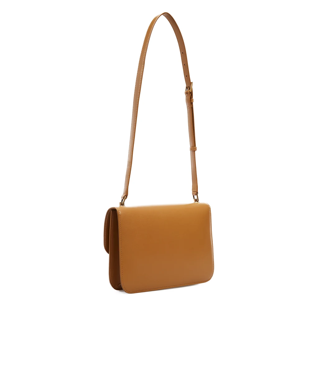 Кожаная сумка Carré Saint Laurent 633214-1YF0W, рыжий цвет • Купить в интернет-магазине Kameron