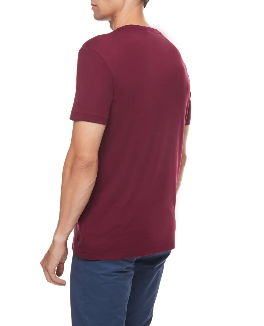 Футболка Polo Ralph Lauren 710740727014, бордовый цвет • Купить в интернет-магазине Kameron