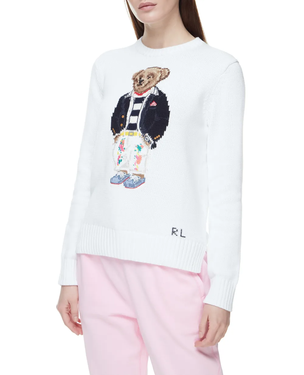 Джемпер Polo Ralph Lauren 211856726001, белый цвет • Купить в интернет-магазине Kameron