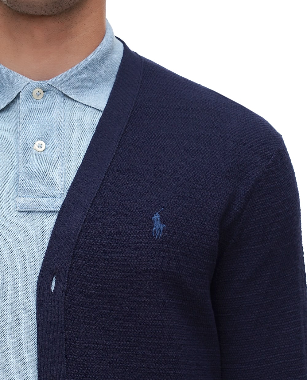 Кардиган Polo Ralph Lauren 710941095001, темно-синій колір • Купити в інтернет-магазині Kameron