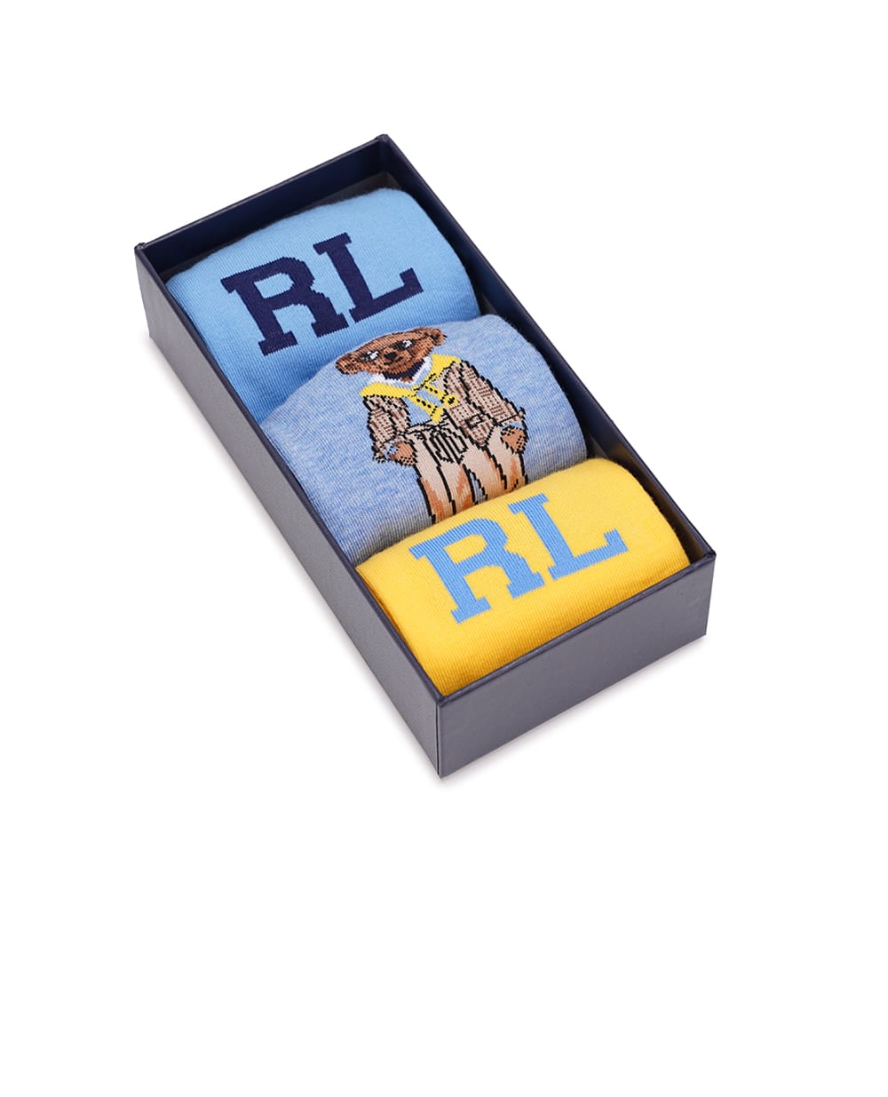 Носки Polo Bear (3 пары) Polo Ralph Lauren 455942355001, разноцветный цвет • Купить в интернет-магазине Kameron