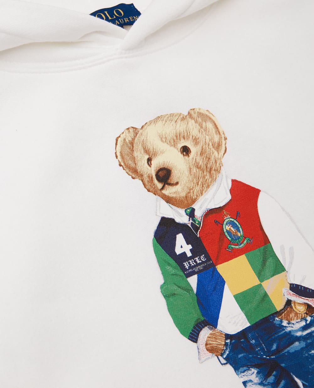 Худи Polo Ralph Lauren Kids 322838227001, белый цвет • Купить в интернет-магазине Kameron