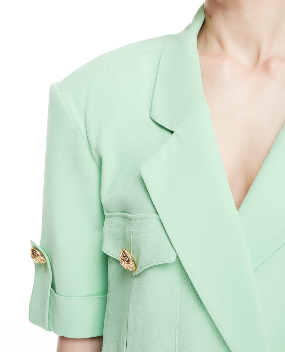 Платье Balmain VF16151V089, салатовый цвет • Купить в интернет-магазине Kameron