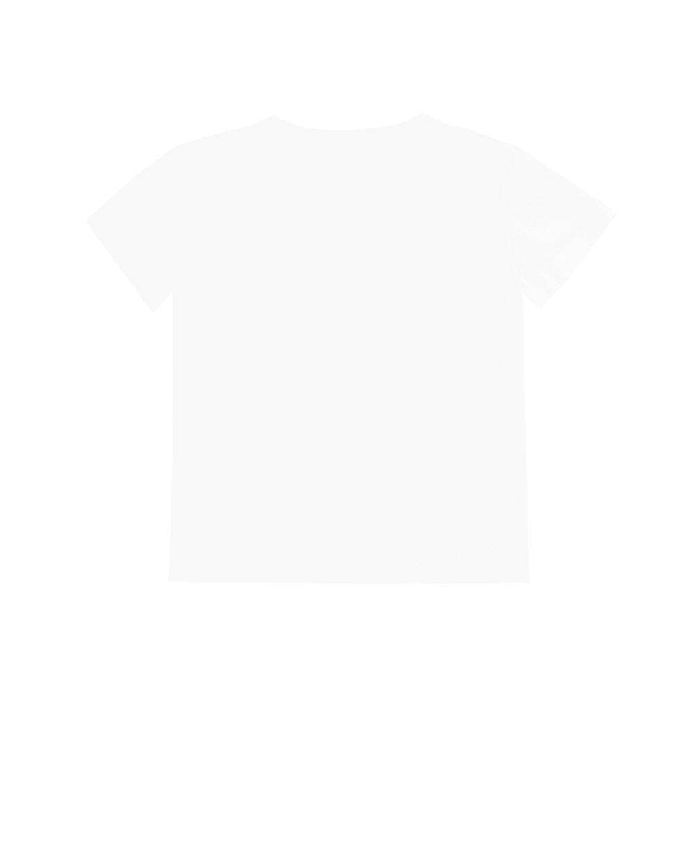 Детская футболка Dolce&Gabbana Kids L5JT9R-G7XEB-S-, белый цвет • Купить в интернет-магазине Kameron