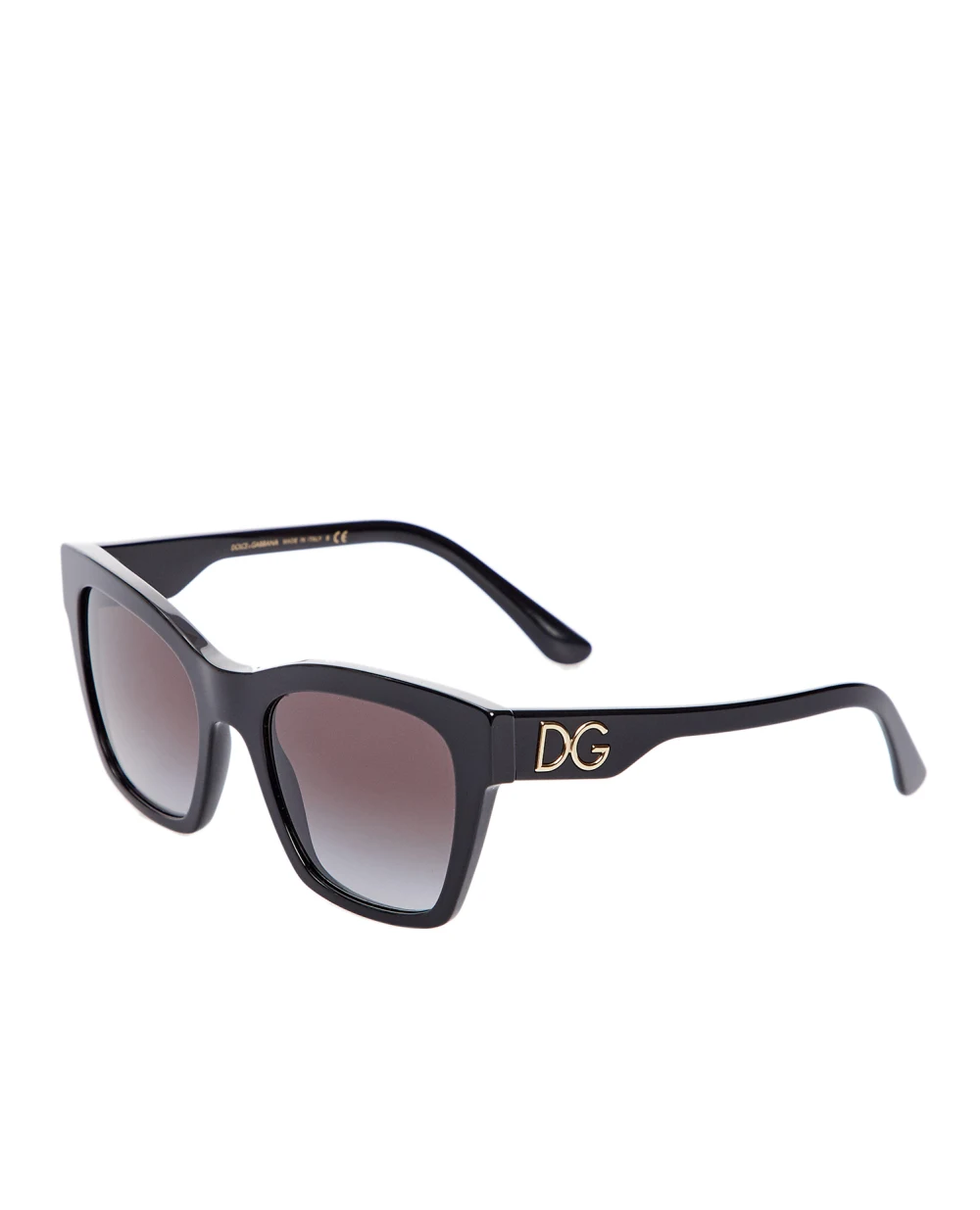 Солнцезащитные очки Dolce&Gabbana 4384501/8G53, черный цвет • Купить в интернет-магазине Kameron