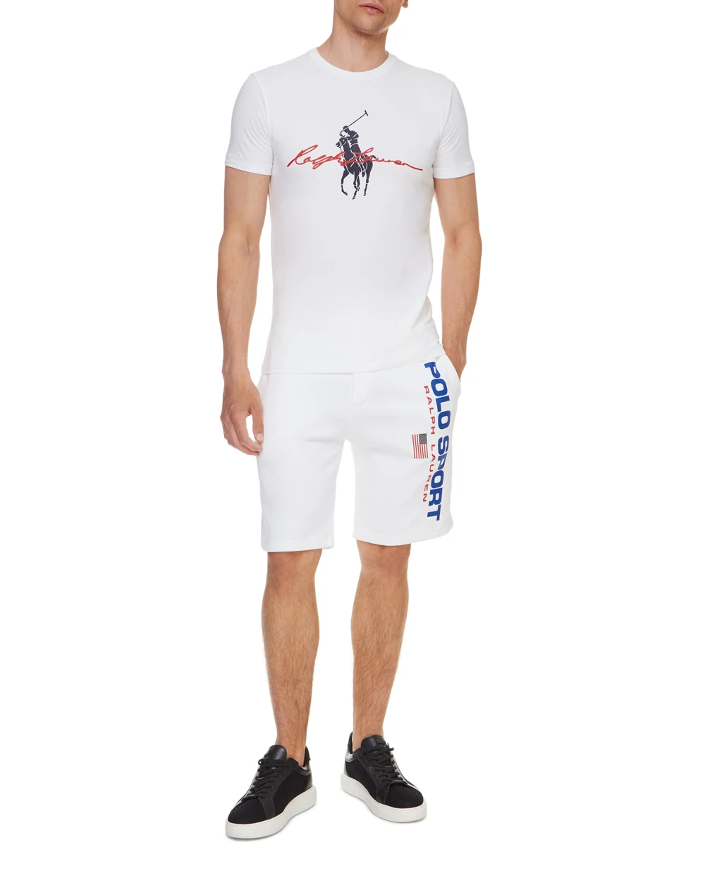 Шорты Polo Ralph Lauren 710835767002, белый цвет • Купить в интернет-магазине Kameron
