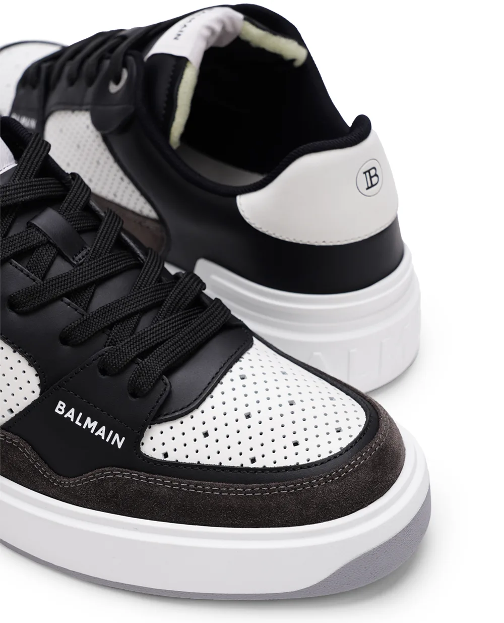 Кеды B-Сourt Balmain BM0VI349LPTN, белый цвет • Купить в интернет-магазине Kameron