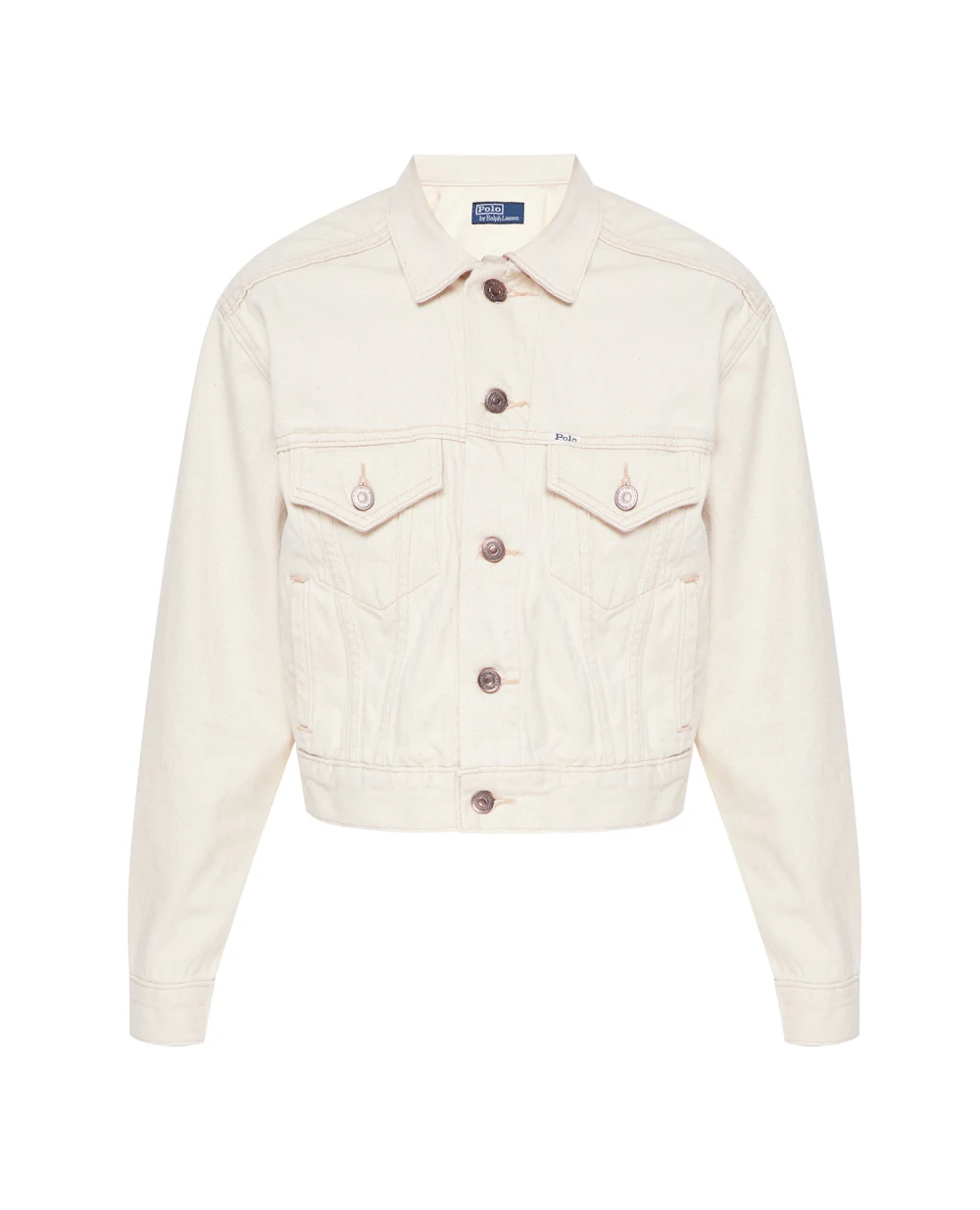 Джинсовая куртка Polo Ralph Lauren 211890862001, белый цвет • Купить в интернет-магазине Kameron