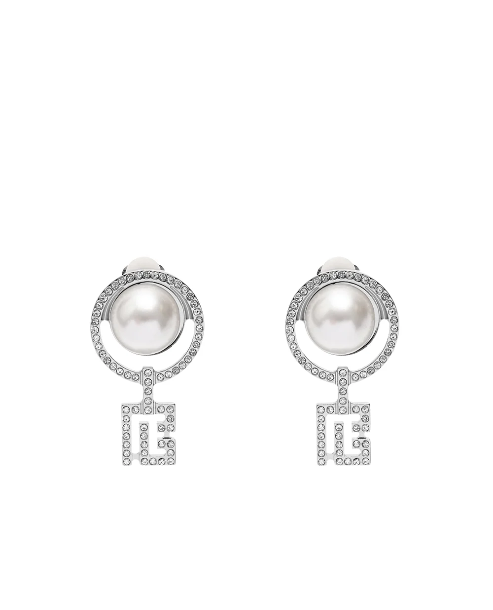 Серьги Balmain DN1XK342MPYB, серебряный цвет • Купить в интернет-магазине Kameron