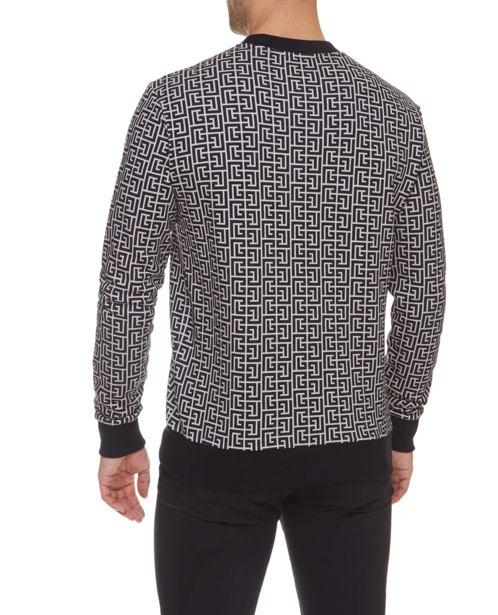 Свитшот Balmain WH1JQ040G072, разноцветный цвет • Купить в интернет-магазине Kameron