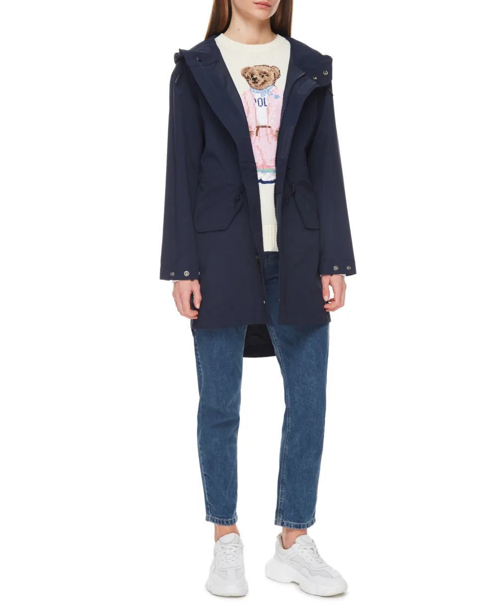 Плащ Polo Ralph Lauren 211801137005, синий цвет • Купить в интернет-магазине Kameron
