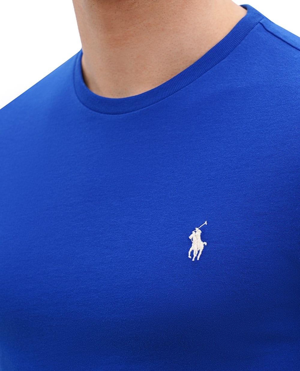 Футболка Polo Ralph Lauren 710671438347, синий цвет • Купить в интернет-магазине Kameron