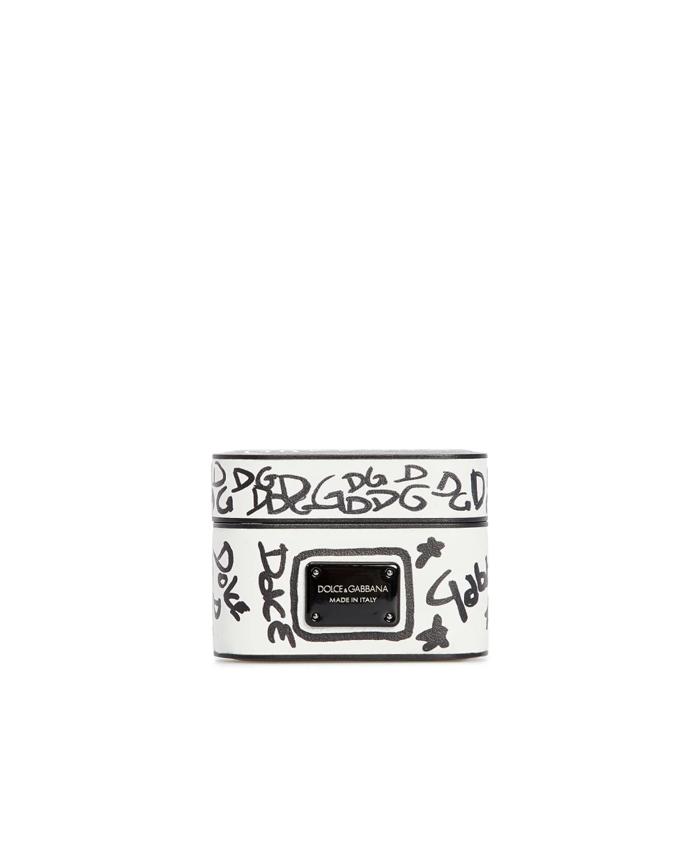 Кожаный чехол для Airpods Dolce&Gabbana BP2816-AQ276, белый цвет • Купить в интернет-магазине Kameron